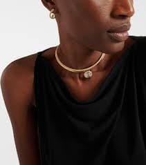 Shay Jewelry 18kt Gold Necklace With Diamonds | ModeSens