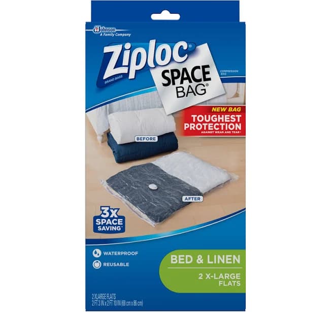 Ziploc Space Bag Vacuum Seal Storage Bag