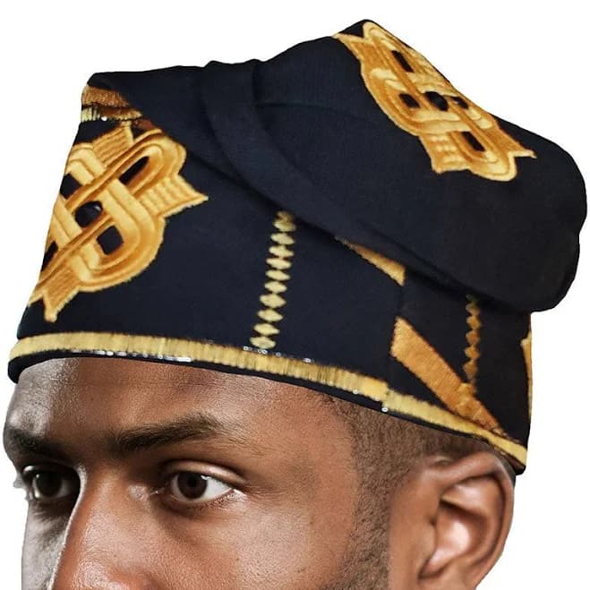 Aso Oke African Hat Cap
