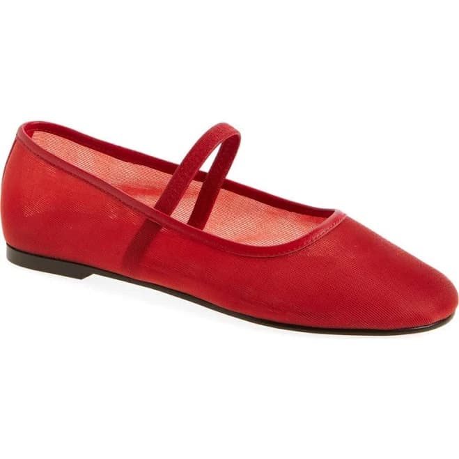 Madewell Women's Cosme Elastic Mary Jane Flats