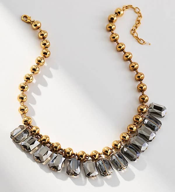 Anthropologie Chunky Stone Necklace