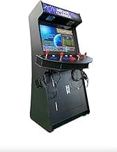 Top Us Video Arcades 4 Player Games 4600 Games 32 inch Screen Black Full Size Commercial Grade Upright Standup Arcade Machine with 2 Game Guns Included