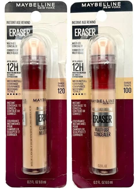2x Maybelline Instant Age Rewind Eraser Dark Circles Treatment