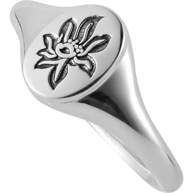 Lotus Signet Ring
