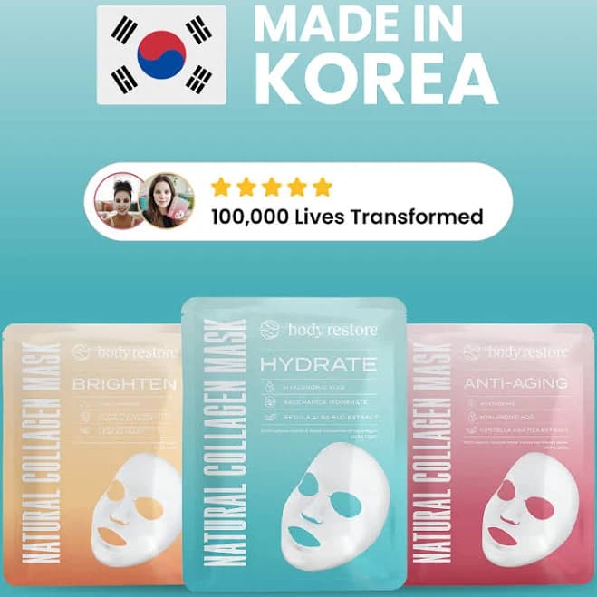 Body Restore Natural Collagen Mask