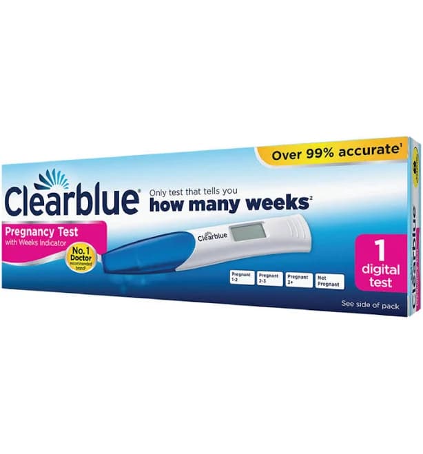 Clearblue Digital Weeks Indicator Pregnancy Test Kit
