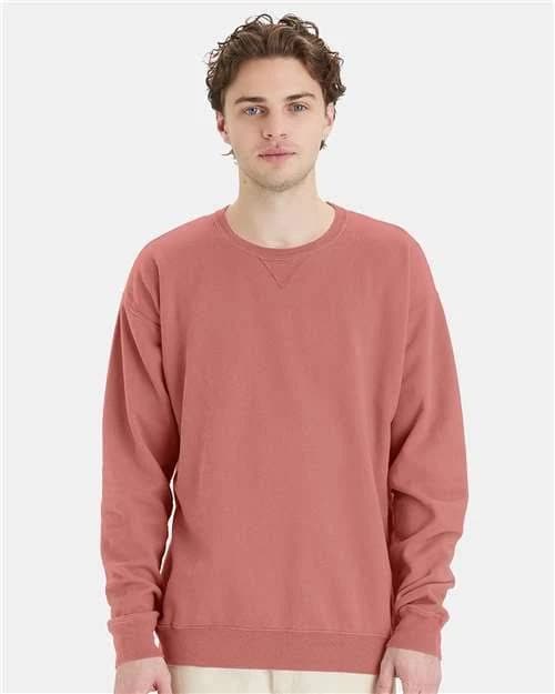 ComfortWash by Hanes GDH400 Unisex Garment-Dyed Crewneck Sweatshirt