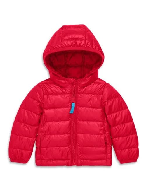 Primary Lightweight Water Repellent Puffer Jacket