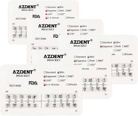 AZdent Dental Mini Metal Brackets