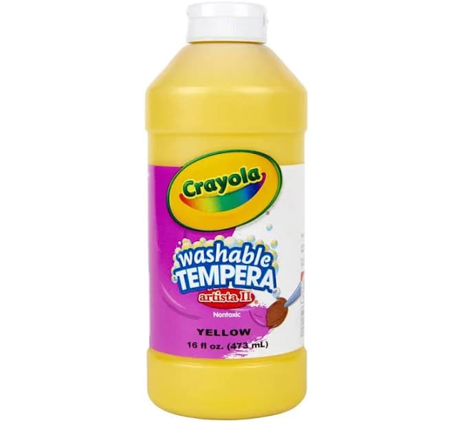 Crayola Artista II Washable Tempera Paint