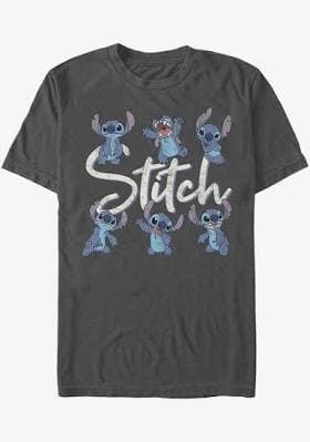 Disney Lilo & Stitch Poses Graphic T-Shirt