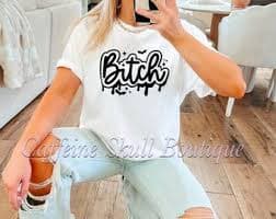 No Need to Name Call B*tch Tee - Etsy
