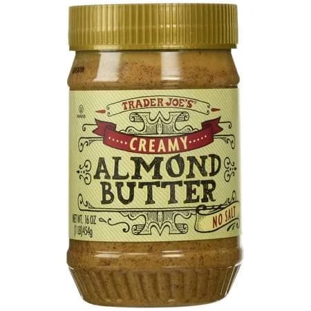 Trader Joe's Creamy Almond Butter No Salt 16 Oz