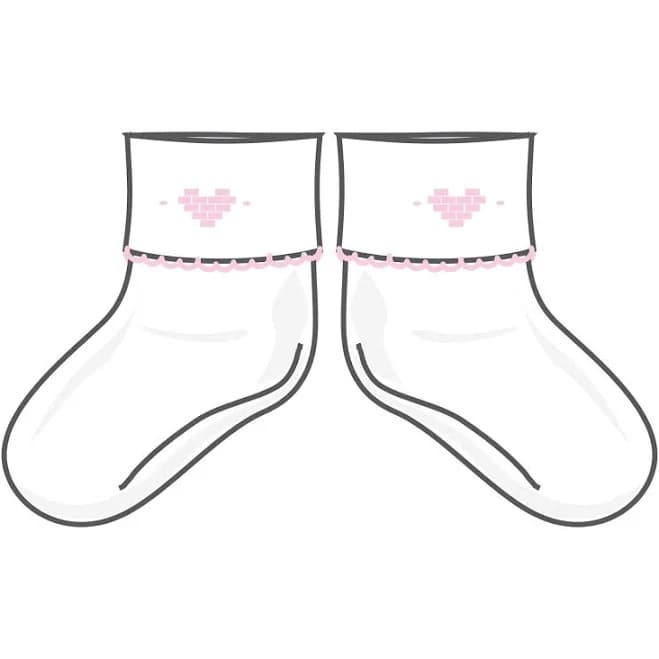 Magnolia Baby Valentine's Classics Socks