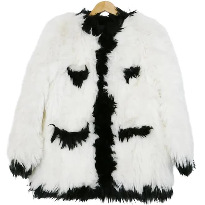 CHANEL Fall 1994 Faux Fur Coat