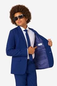 Navy Royale | Navy Blue Suit For Teen Boys | OppoSuits