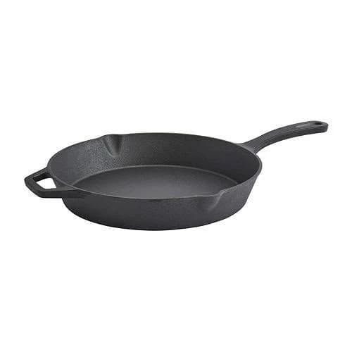 Smith & Clark Cast Iron Frying Pan 12" with Assist Handle