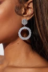 Day N Night Earrings - Silver | Fashion Nova