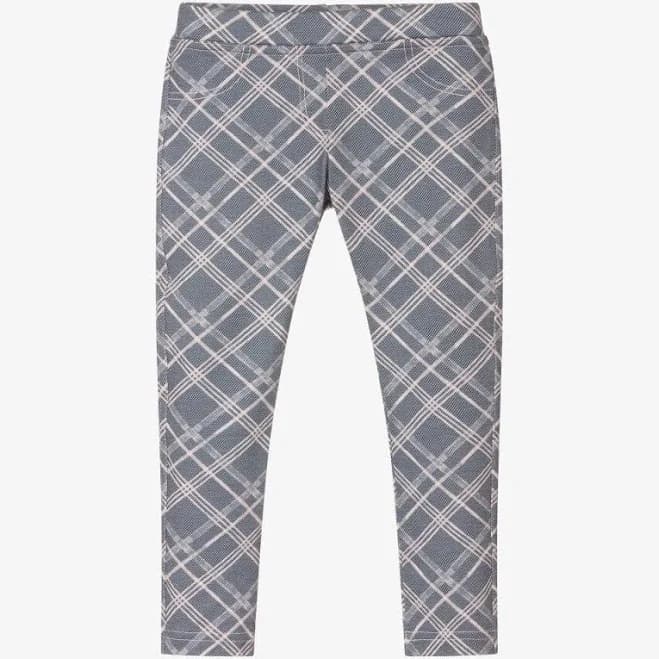 Dr. Kid Girls Checked Leggings