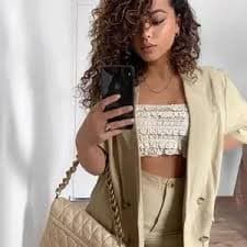 Zara | Other | Zara Set Crochet Ruffle Topshorts | Poshmark