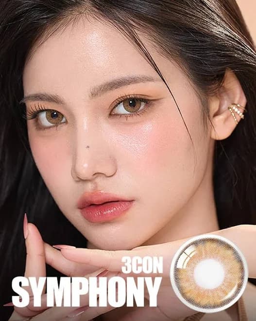 Olen Symphony 3Con Hazel Contact Lenses