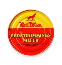 Roda Ulven Surstromming Fermented Herring Fillets Swedish Surströmmi