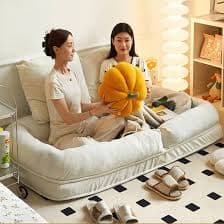 SHENJIA Sofá cama Lazy – Sofá cama plegable Tatami extraíble para dormitorio, sala de estar, oficina, colchón plegable con relleno de espuma para sala de estar, diseño orientado a las personas : Hogar y Cocina - Amazon.com
