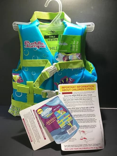 Puddle Jumper Stearns Original Swim Shifters Child Life Jacket