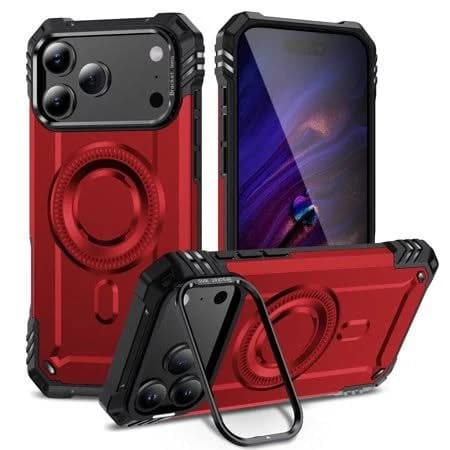 Allytechgroup Shock-Absorbent Hard Shell Back Cover for Apple iPhone 17 Pro Max