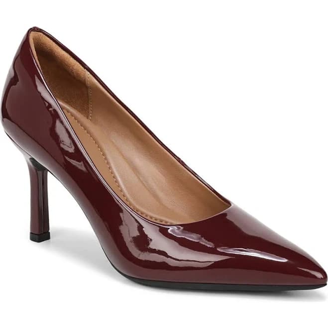 NORDSTROM RACK Paige Pump in Red Deep Garnet at Nordstrom Rack, Size 7