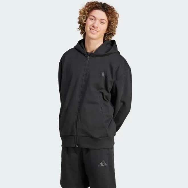 adidas Men's All Szn Fleece Full-Zip Hoodie