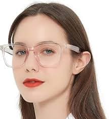 Amazon.com: AEZUNI Oversize Square Reading Glasses for Women Oversized Trendy Large Readers 1.0 1.5 2.0 2.5 3.0 3.5 (Pink,150) : Health & Household