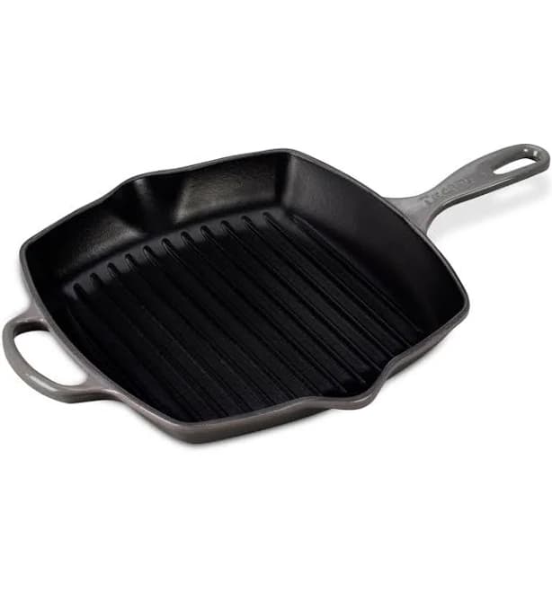 Le Creuset Cast Iron Signature Square Skillet Grill