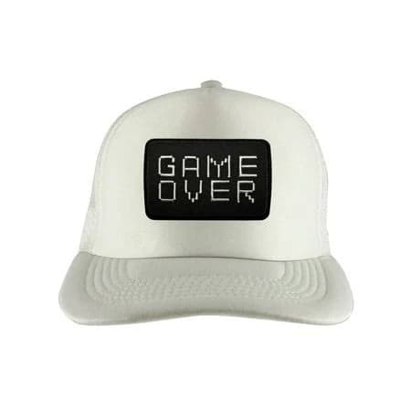 Gravity Threads Men's Game Over Patch Adjustable Trucker Hat