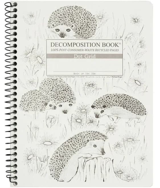 Decomposition Hedgehogs Dot Grid Coilbound Decomposition Notebook