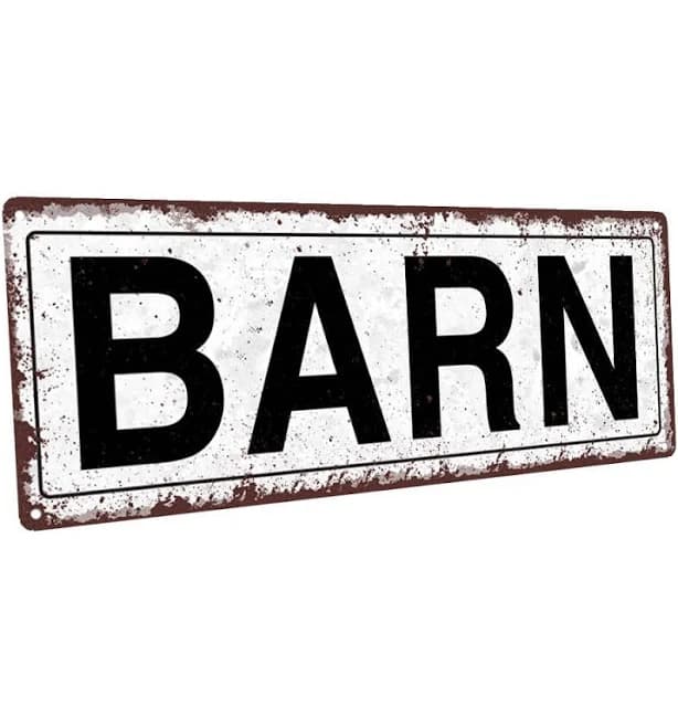 Homebody Accents Barn Sign