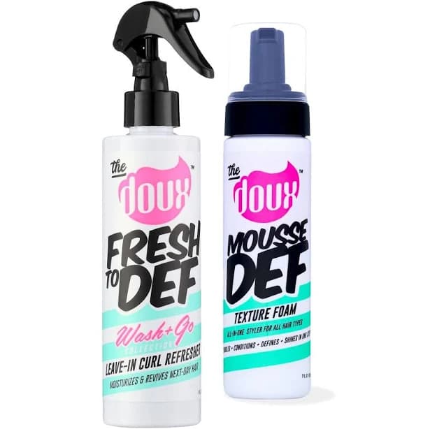 Doux Approved Combo: Fresh to Def + Mousse Def, Size: 8oz