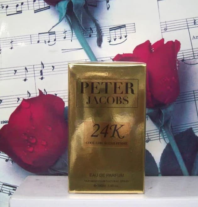 Peter Jacobs 24K Cool Girl Blush Femme 3.4 OZ. EDP Spray