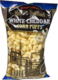 World’s Puffiest White Cheddar Corn Puffs - 7 oz (198g)
