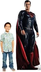 Advanced Graphics Superman Life Size Cardboard Cutout Standup - Justice League (2017 Film) : Amazon.sg: Home
