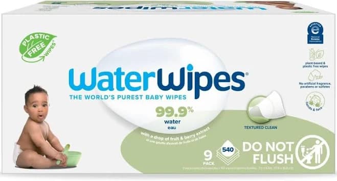 WaterWipes Baby Wipes Water Based