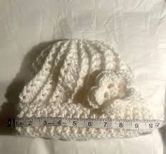 Handmade Beanie/hat Beanie white color | eBay