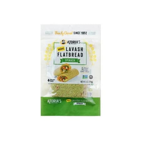 Mini Spinach Lavash