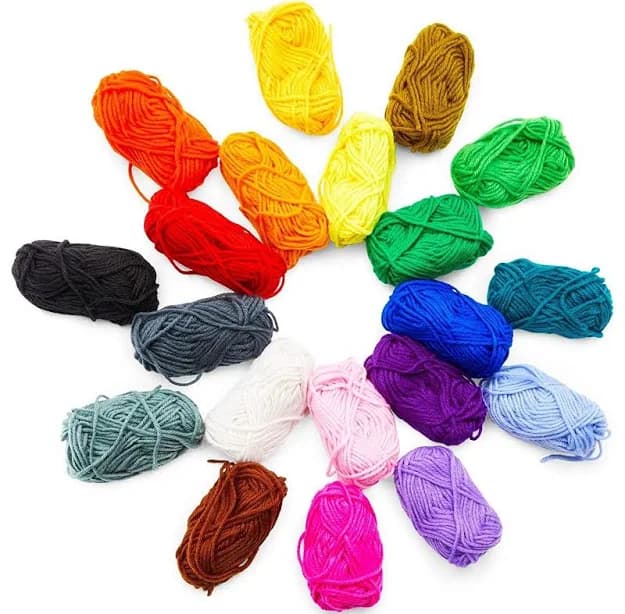 Bright Creations Colorful Acrylic Skein Kit
