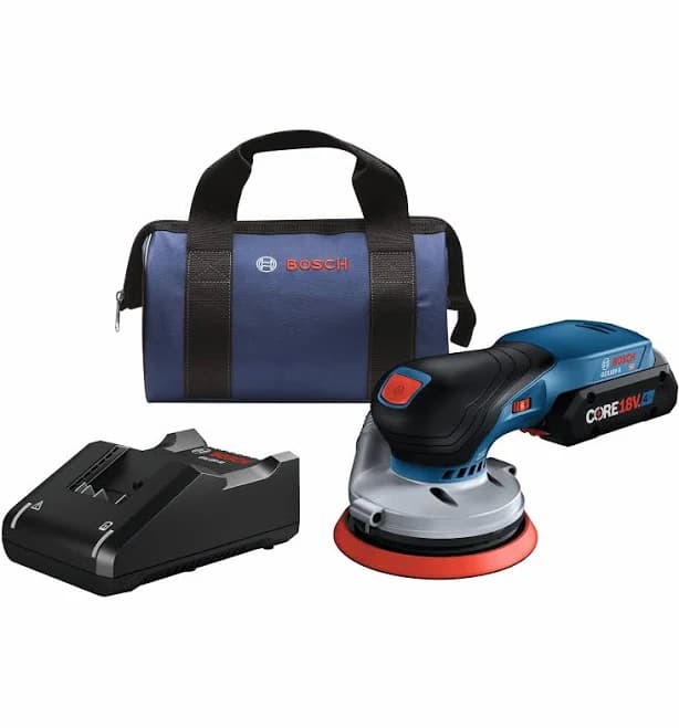 Bosch GEX18V-5B15 18V Brushless 5 inch Random Orbit Sander Kit