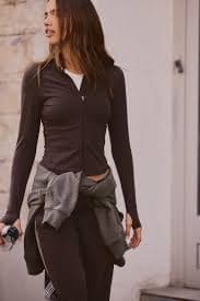 Women's Moss green Activewear Jacket with Cool Handfeel DryMove™ at H&M CA