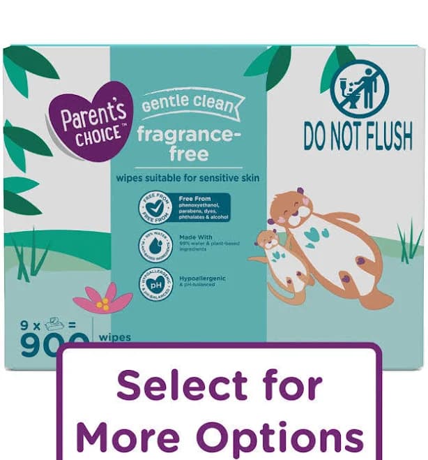 Parent's Choice Fragrance Free Baby Wipes