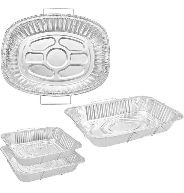 Disposable Aluminum Roaster & Pan Combo Pack