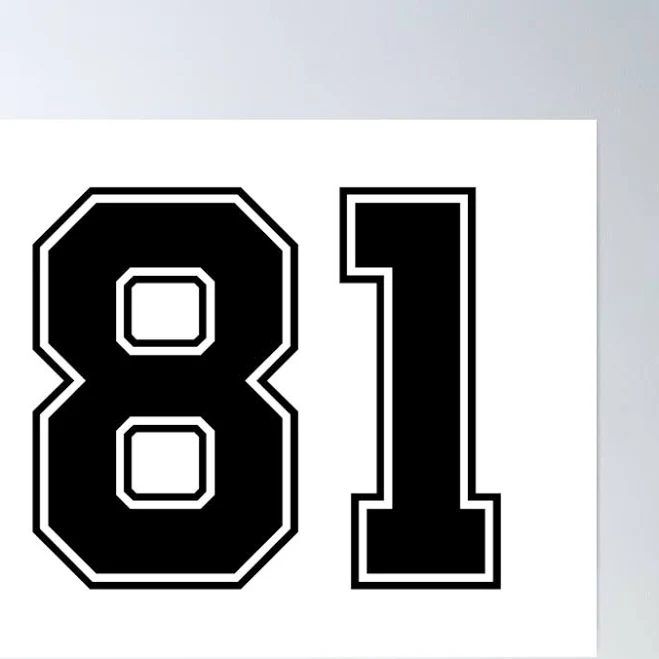 81 American Football Classic Vintage Sport Jersey