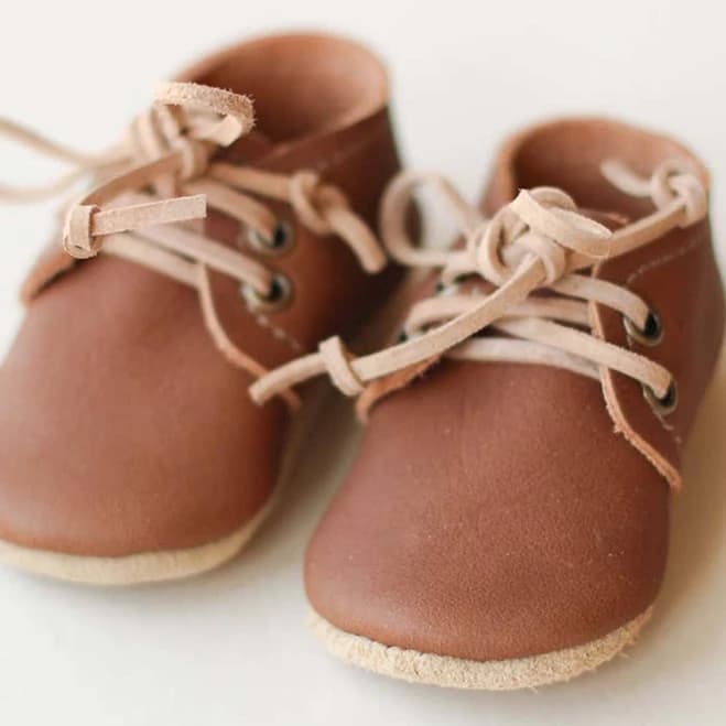 Sun + Lace Baby Oxfords